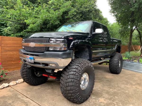 Lifted Chevy Monster Truck for Sale - (TX)